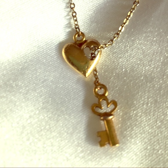 Heart and Key necklace