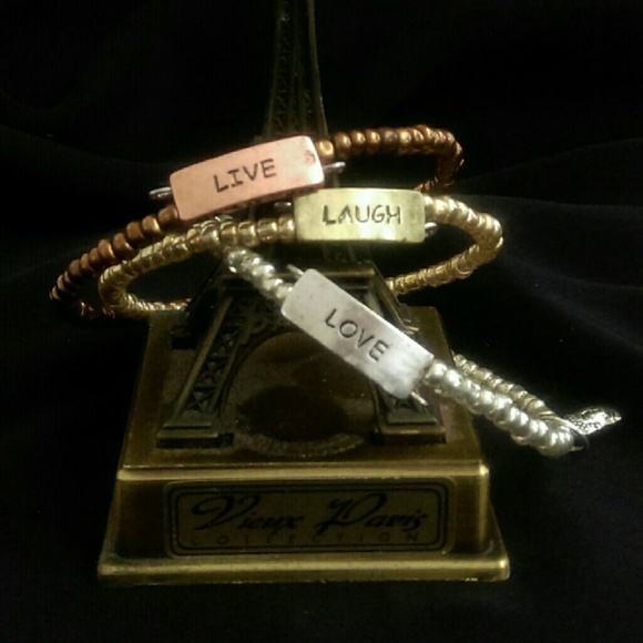 Live * Laugh * Love Bracelets - Picture 1 of 3