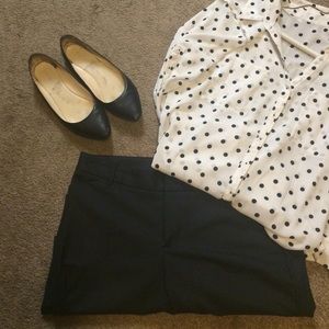 Gap slim cropped Capri dress pants