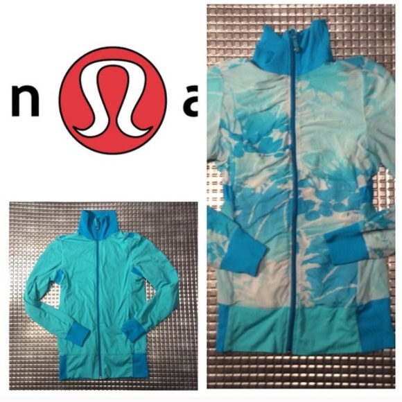 Lululemon reversible teal baja jacket 6