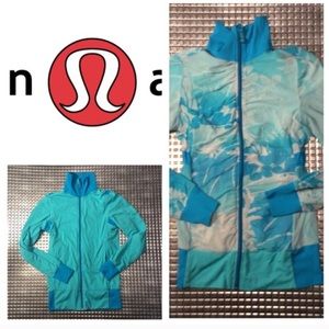 Lululemon reversible teal baja jacket 6