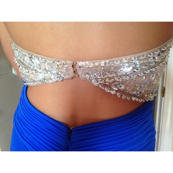 Blue Formal/Prom Dress - Picture 4 of 4