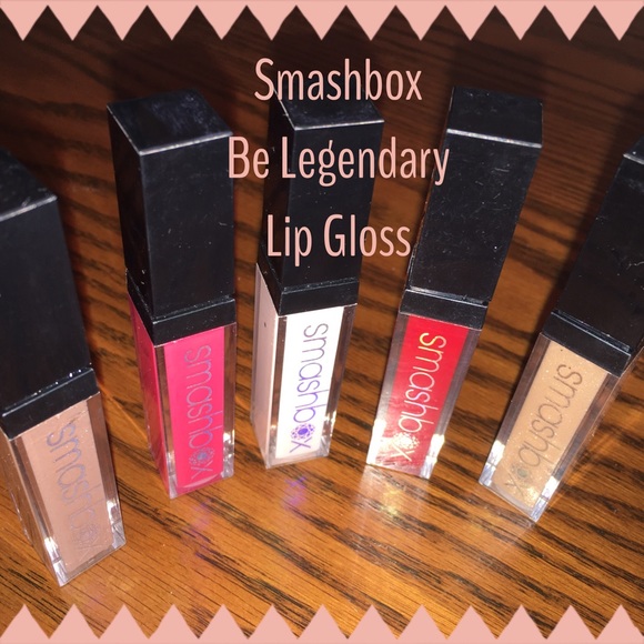 LOWER PRICE!!! Set of 5 Smashbox Lip Glosses