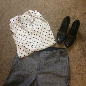 Banana Republic charcoal gray dress pants