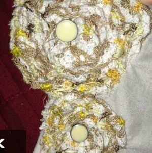 Cream blouse with spaghetti straps