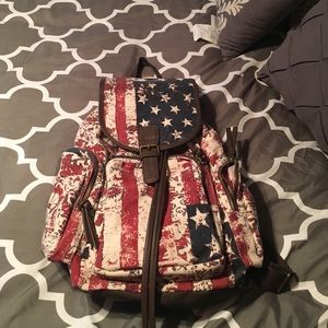 Red, White, and Blue backpack