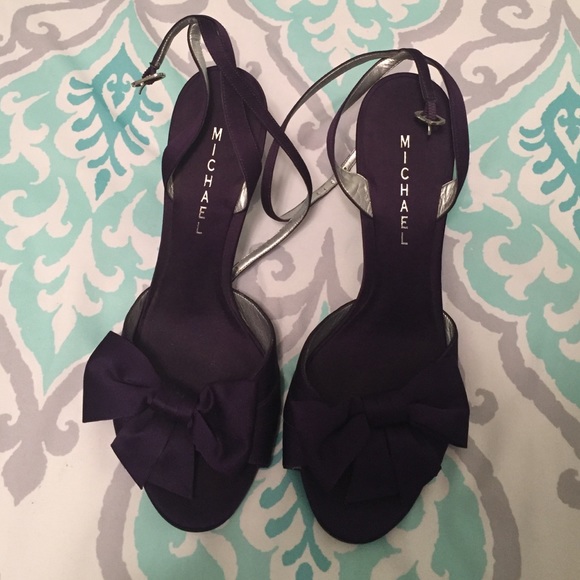 Michael Shannon Purple Formal Shoes