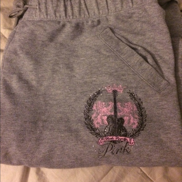 Pink Victoria's Secret Sweat pants