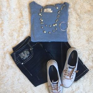 Blue H&M sweater