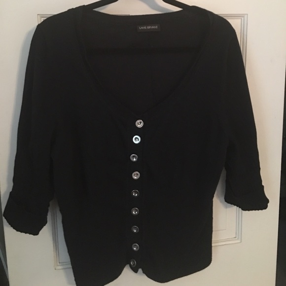 Black cardigan
