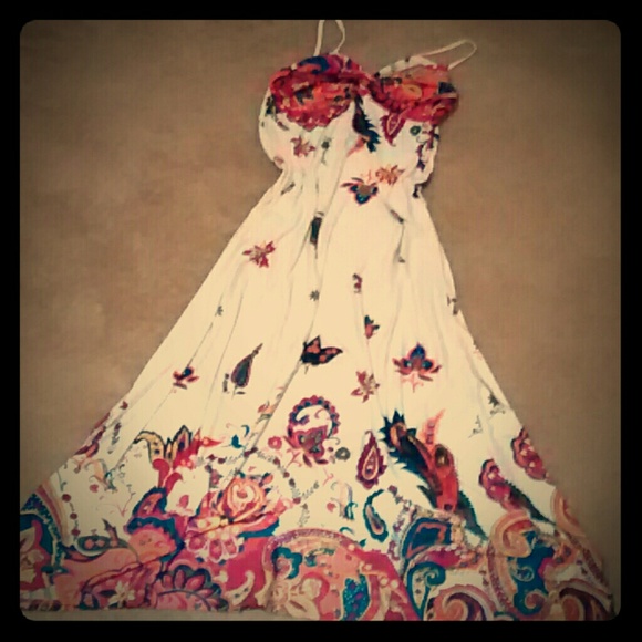 Long summer maxi dress NWOT