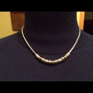 Brighton 18" Silver and Gold accent Necklace