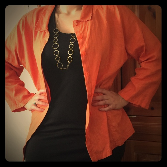 Linen Button Up