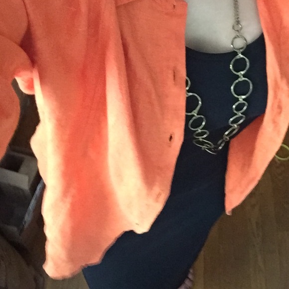 Linen Button Up - Picture 2 of 3