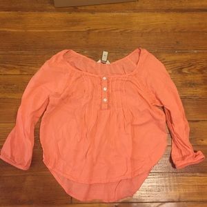 Coral shirt