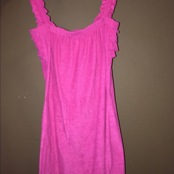 Hot pink cover up - Picture 2 of 3