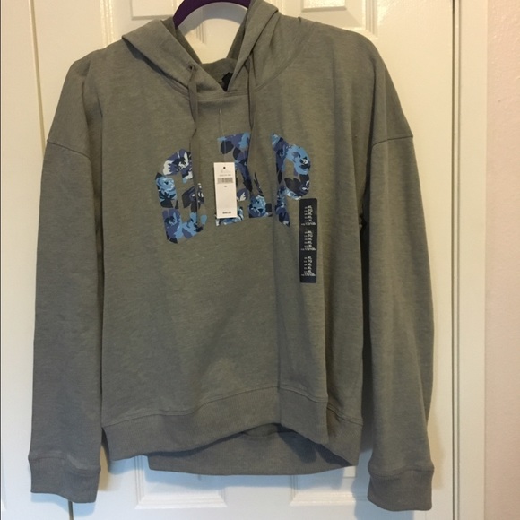Floral GAP Logo Hoodie