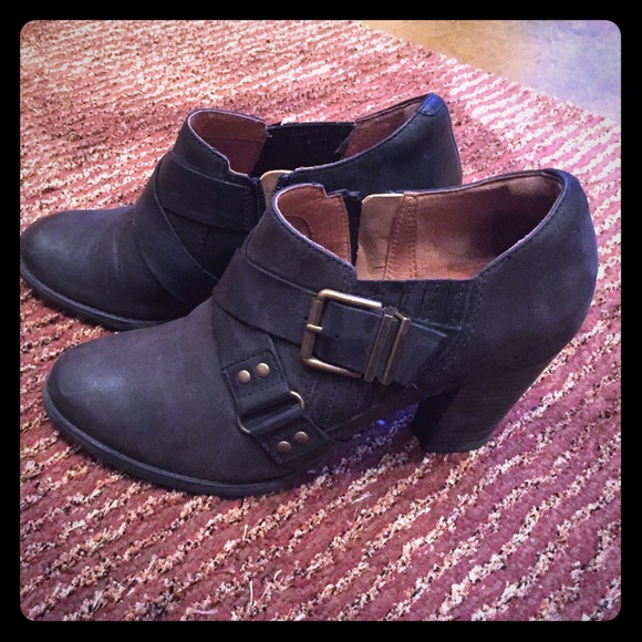 Clarks buckle ankle boot