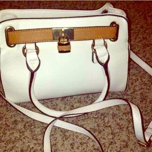 Satchel locket handbag purse