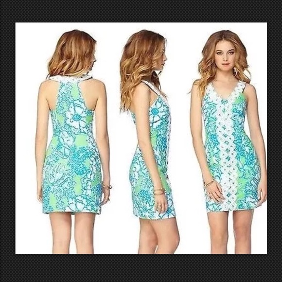 Lilly Pulitzer Dresses & Skirts - Lilly Pulitzer Trudy Shift Dress Go Go Green