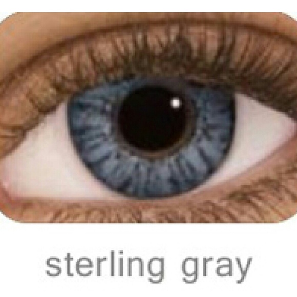 fresh look makeup 1 pair sterling gray color contacts poshmark