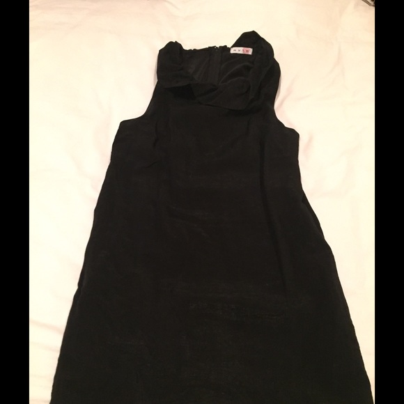 GLAM black shimmery tunic size small