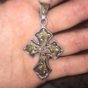 Sterling silver hyo cross