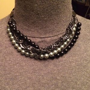 Black and Grey Necklace