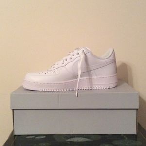 Nike Air Force Ones. Size- Men's:9 Women's 11