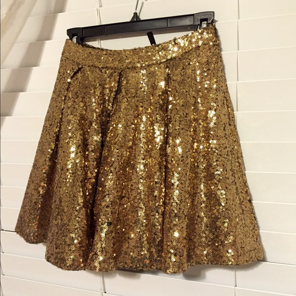 High quality sequin skirt