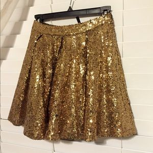 High quality sequin skirt