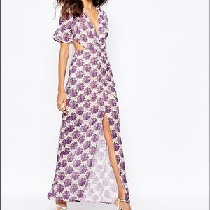 For love and lemons clover maxi dress size s