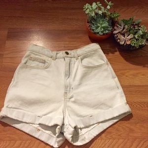 High waisted shorts
