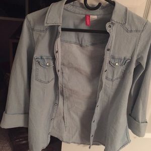 Denim shirt