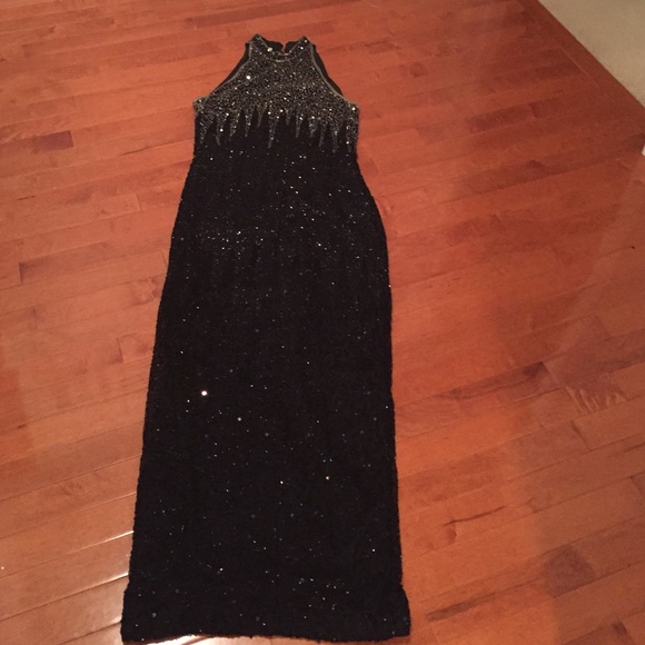 Gorgeous fully beaded formal gown
