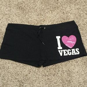 Vegas Shorts with Sequins