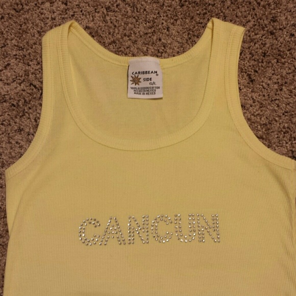 Cancun Rhinestone Tank - Picture 2 of 2