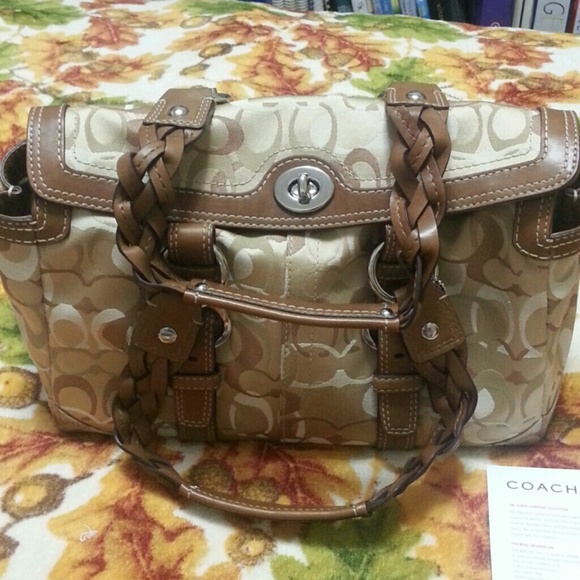 Coach signature satchel - Picture 2 of 4