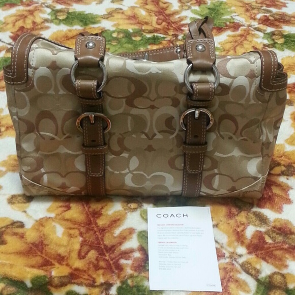 Coach signature satchel - Picture 3 of 4