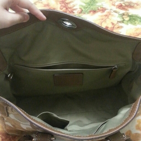 Coach signature satchel - Picture 4 of 4