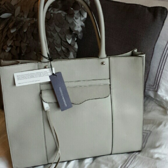 silver rebecca minkoff bolsa