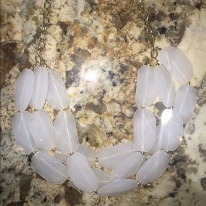 Chunky White Necklace from Francesca's!