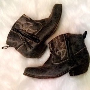 Cowgirl Ankle Boots