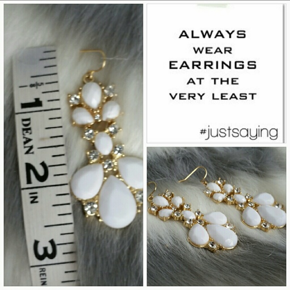 GORGEOUS and ELEGANT EARRINGS NWOT - Picture 3 of 4