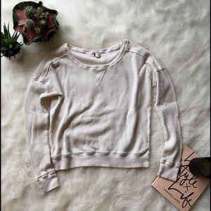 Free People slouchy thermal