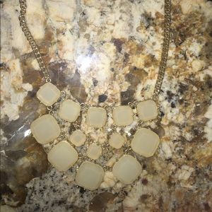Ivory Block necklace from Francesca's!