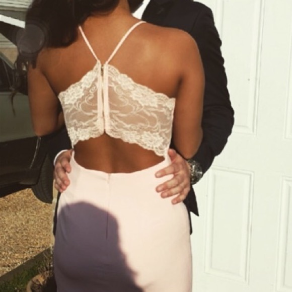 Light pink gown