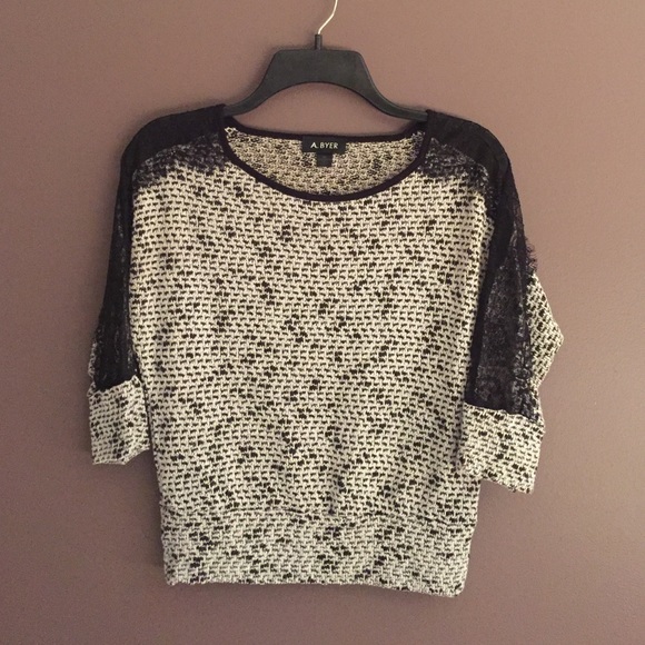 Black and White Blouse!