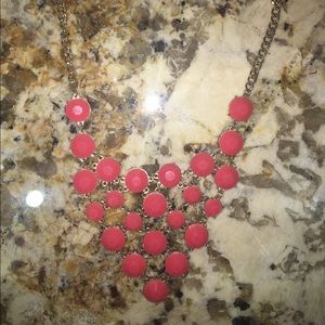 Pink Pyramid necklace from Francesca's!
