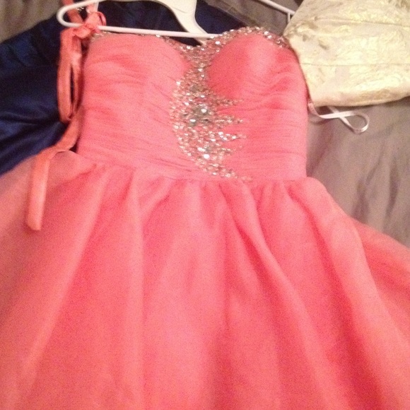 Pink homecoming dress!